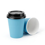 Koffiebekers, drinkbekers, kartonnen bekers 8 oz / 200ml incl sup