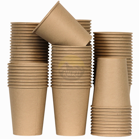 Tasses à café Marron 200ml - 1000 pièces