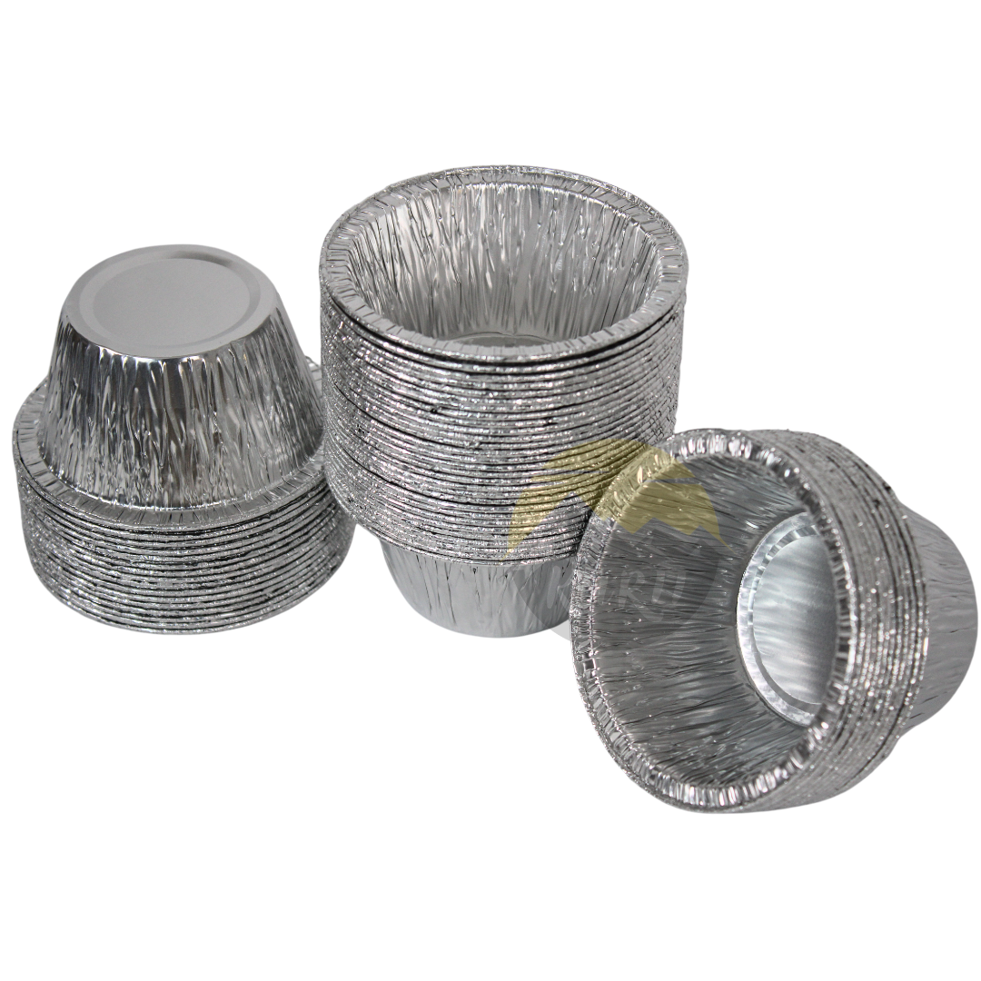 Aluminiumbakje 120ml - 100 stuks