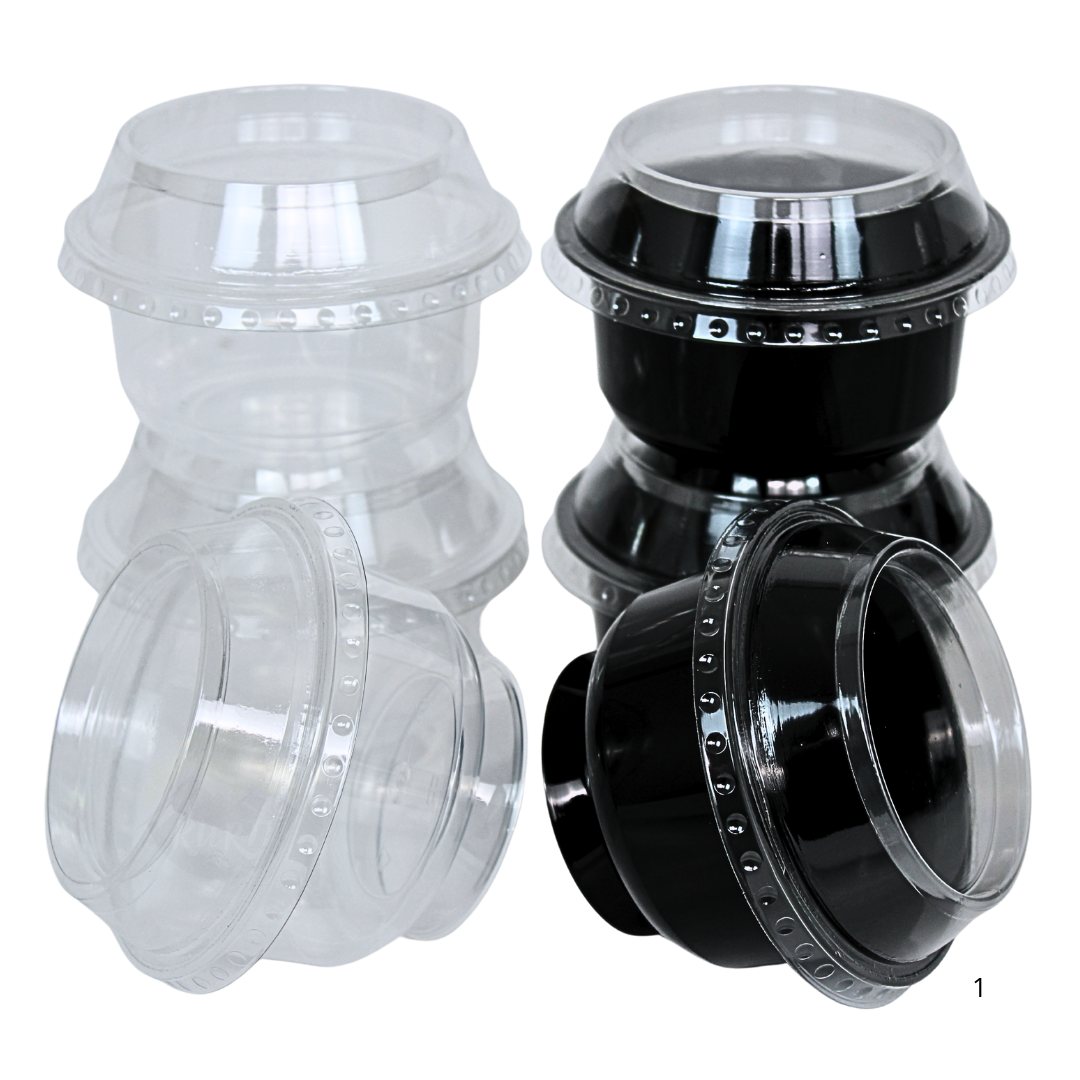 PP Dessertbecher auf Fuß, 95 mm – 10 Stück