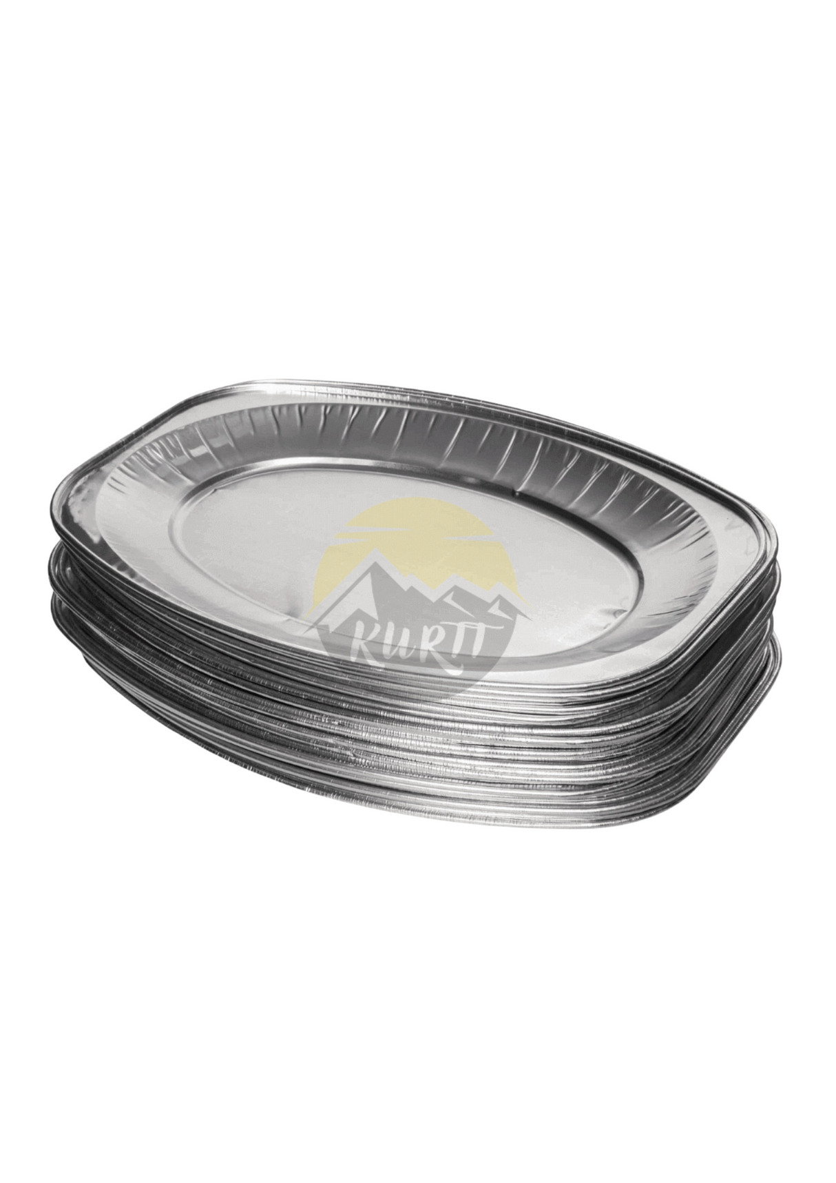 Aluminum serving bowl 33cm - 10 pieces