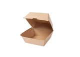 Hamburger box LARGE kraft - 100 pieces