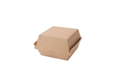 Hamburger box LARGE kraft - 100 pieces