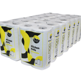 KURTT - 64 keukenpapier, 2-laags keukenrol, snel absorberend.