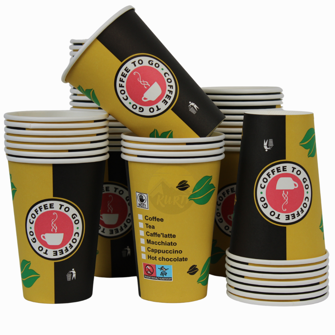 Tasses à café 300ml 12 oz - 1000 pièces