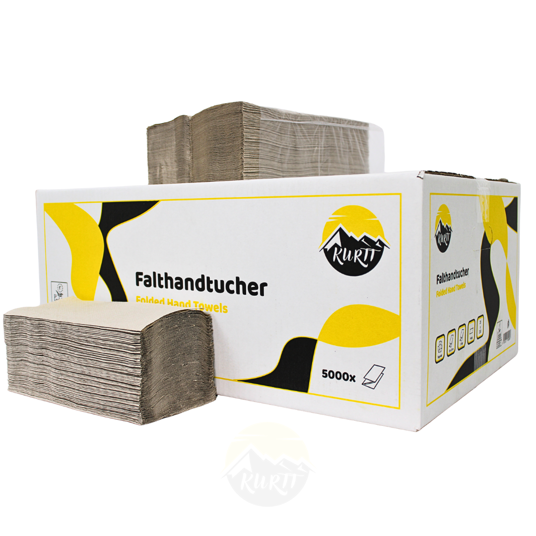 KURTT Handdoeken 2 Laags Z Vouw 24x21 Cm