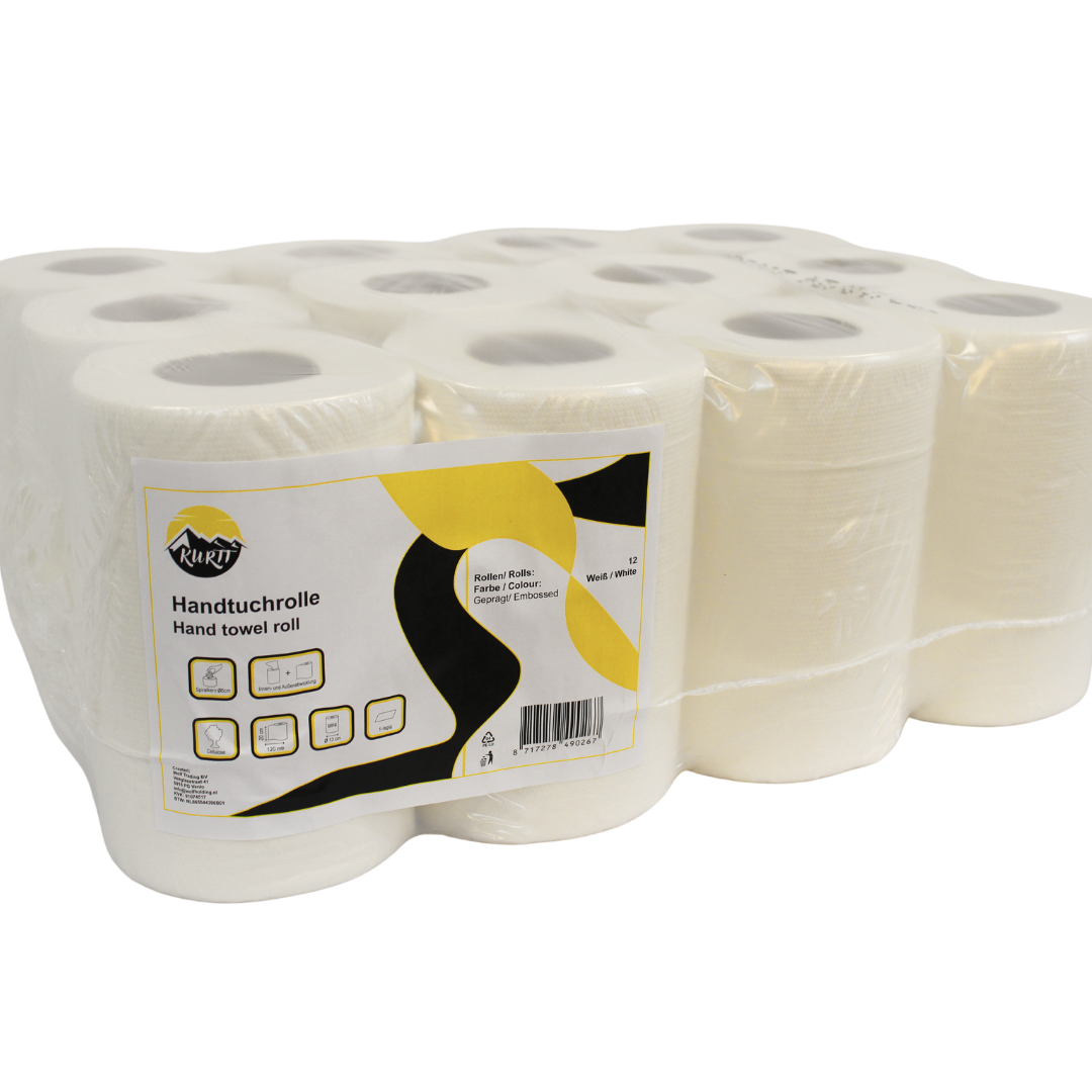 Mini 2-layer cleaning rolls - 12 pieces