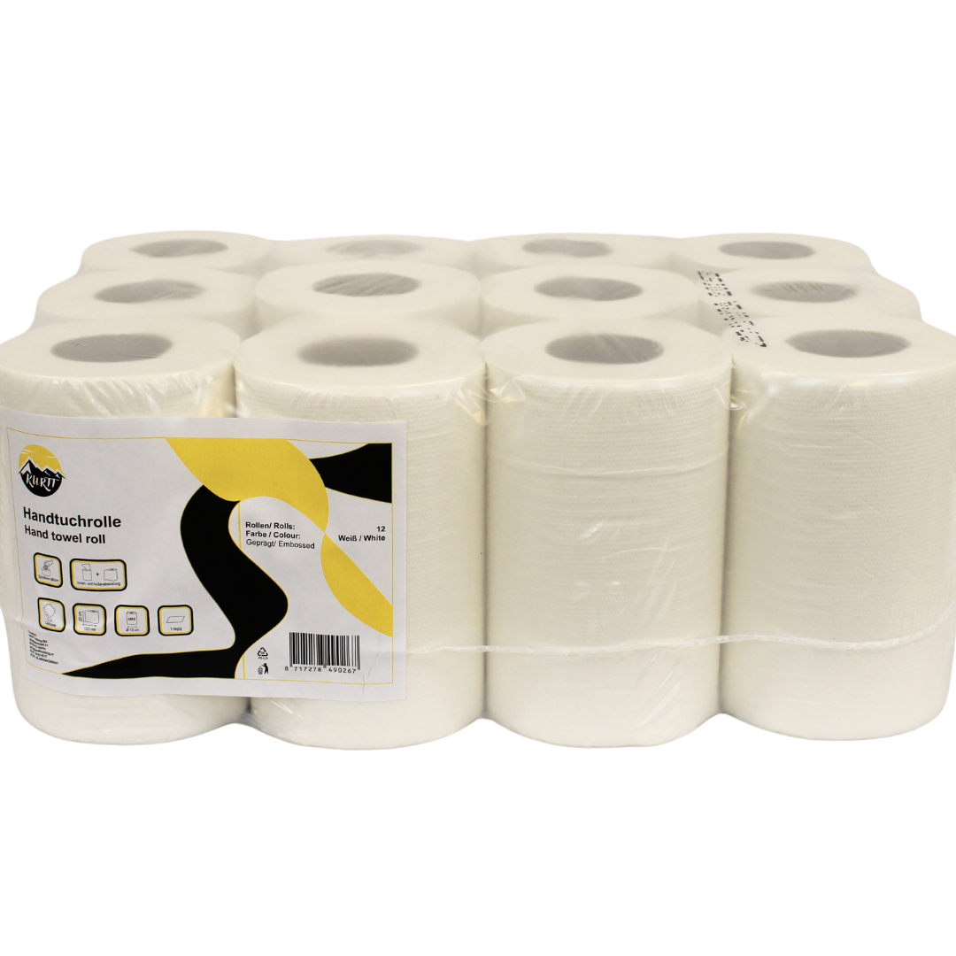 Mini 2-layer cleaning rolls - 12 pieces