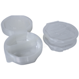 ripboxx® MEAL's Clapshell PP Transparent | 1-compartiment, 2-compartiments & 3-compartiments