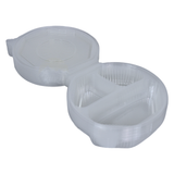 ripboxx® MEAL's Clapshell PP Transparent | 1-compartiment, 2-compartiments & 3-compartiments