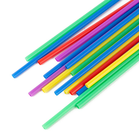 Straws Multicolor Reusable - 250 pieces