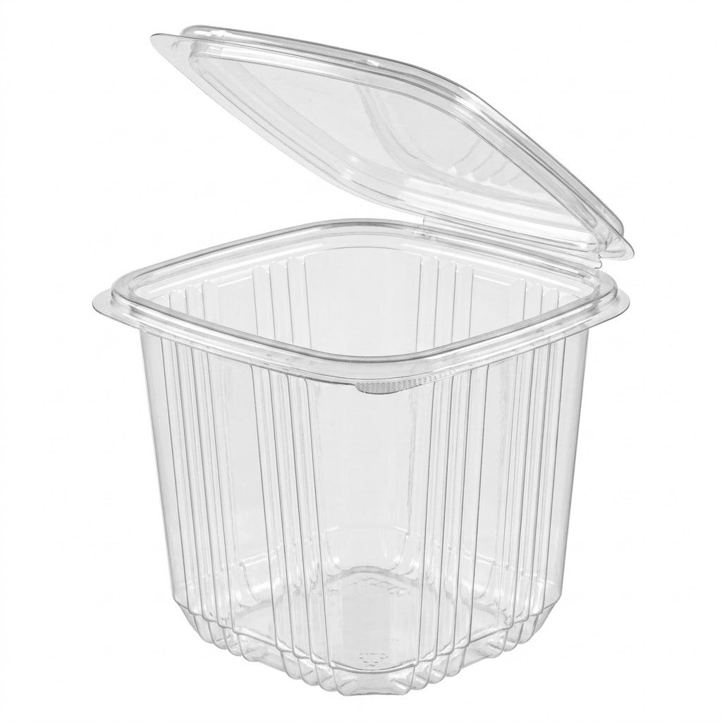 Saladebox met klapdeksel 500ml - 50 stuks