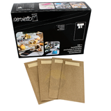 Bestekzakjes inclusief tissue - 100 stuks