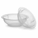 Ronde PP Soepkom / Bowl Transparant Ø 149 mm – 350 of 500 ml – per 50, 100 of 450 stuks